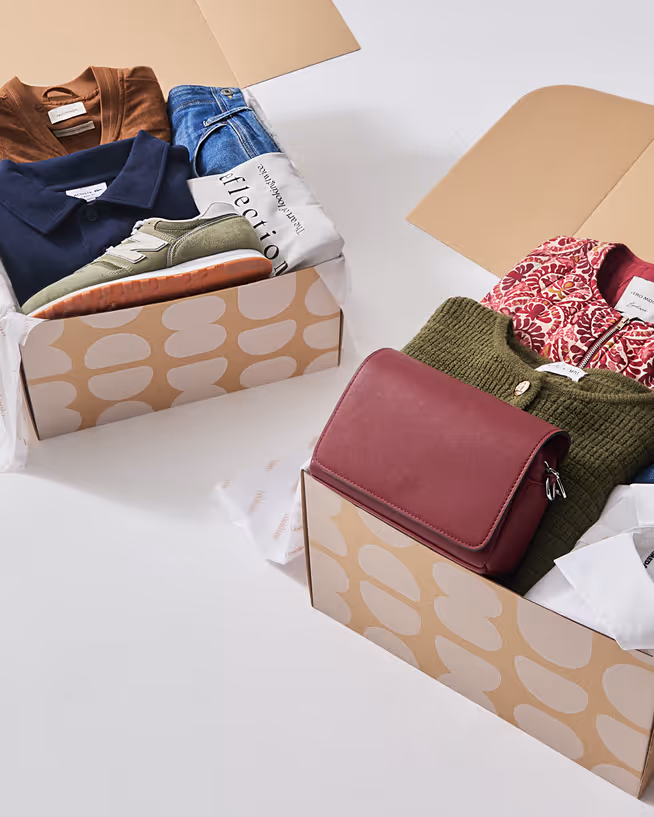 Recebe uma box 100% personalizada